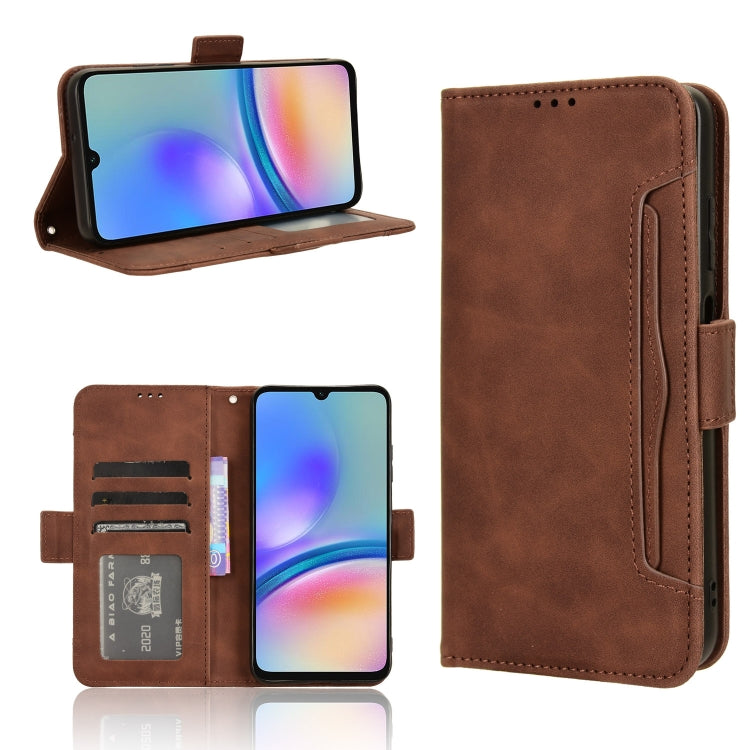 Skin Feel Calf Texture Card Slots Leather Phone Case, For Samsung Galaxy A05 4G, For Samsung Galaxy A05s 4G, For Samsung Galaxy M34 5G, For Samsung Galaxy A25 5G Global