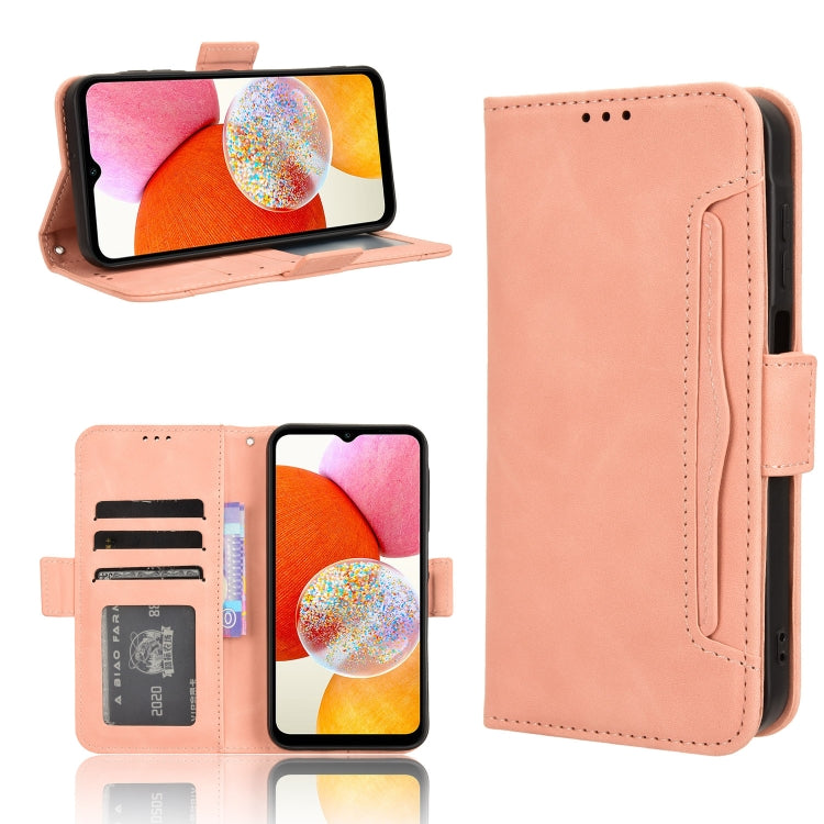 Skin Feel Calf Texture Card Slots Leather Phone Case