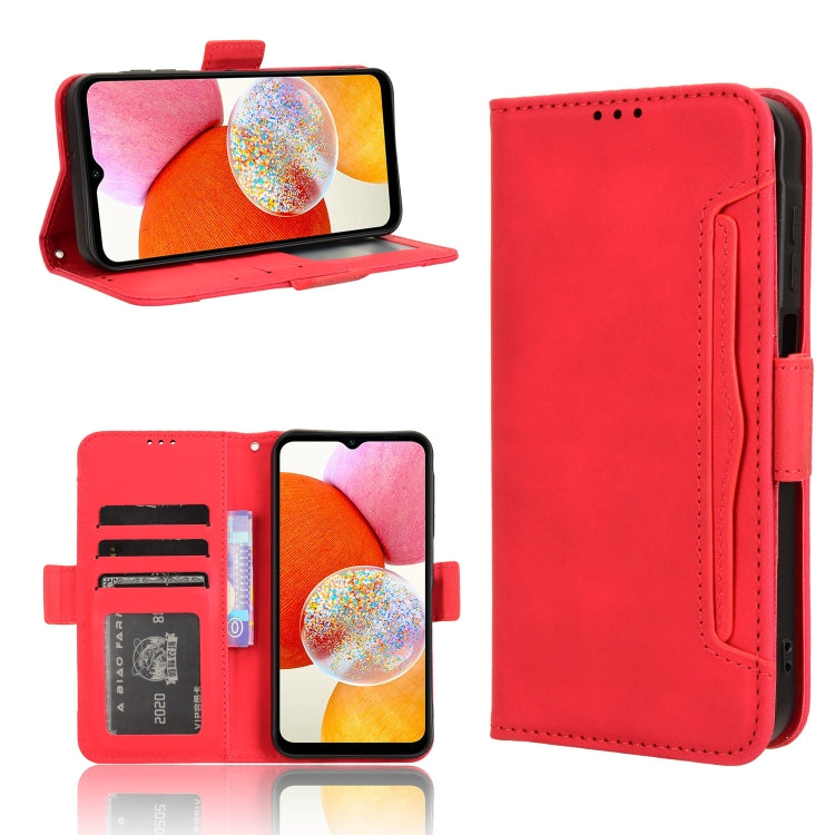 Skin Feel Calf Texture Card Slots Leather Phone Case