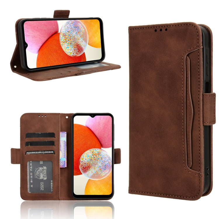 Skin Feel Calf Texture Card Slots Leather Phone Case