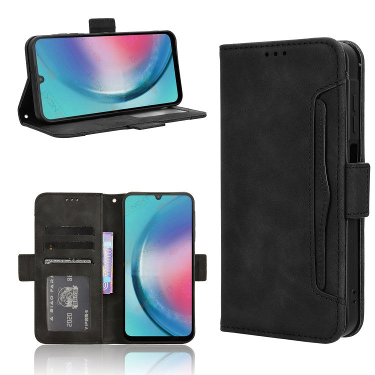 Skin Feel Calf Texture Card Slots Leather Phone Case, For Samsung Galaxy A05 4G, For Samsung Galaxy A05s 4G, For Samsung Galaxy M34 5G, For Samsung Galaxy A25 5G Global