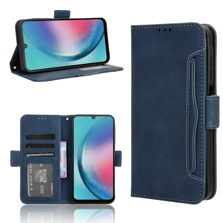 Skin Feel Calf Texture Card Slots Leather Phone Case, For Samsung Galaxy A05 4G, For Samsung Galaxy A05s 4G, For Samsung Galaxy M34 5G, For Samsung Galaxy A25 5G Global