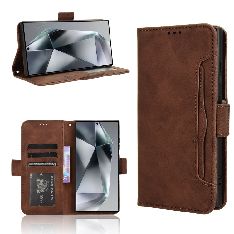 Skin Feel Calf Texture Card Slots Leather Phone Case