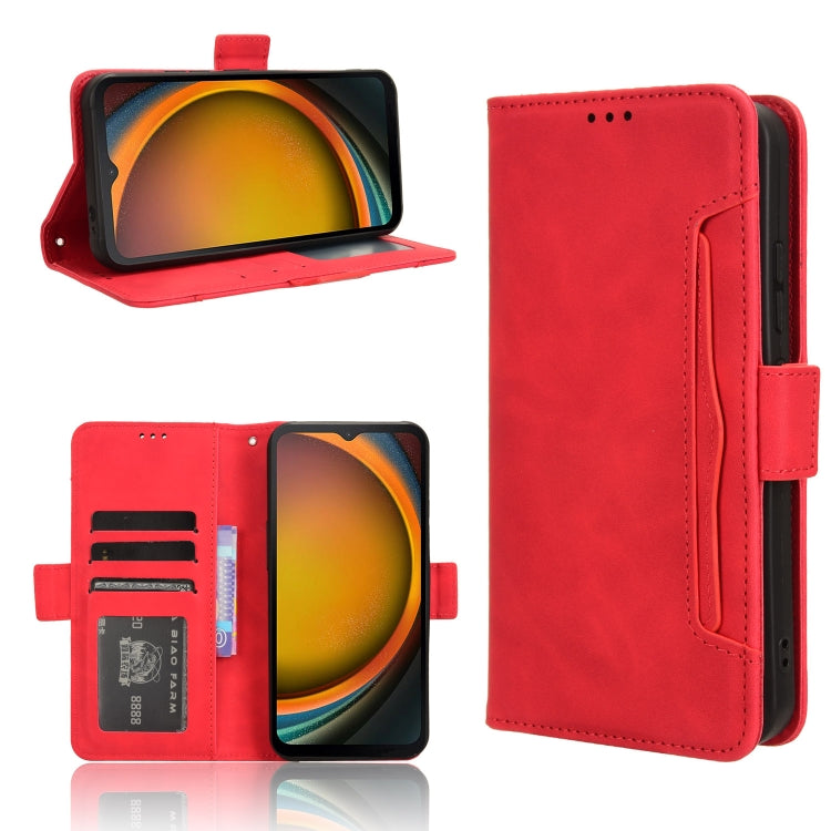 Skin Feel Calf Texture Card Slots Leather Phone Case