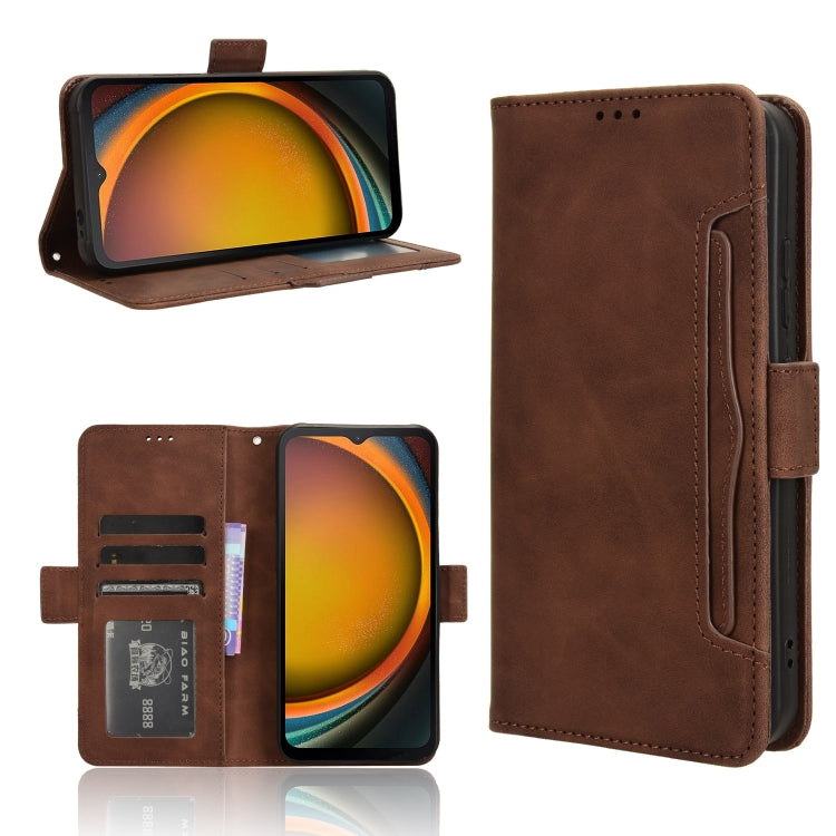 Skin Feel Calf Texture Card Slots Leather Phone Case