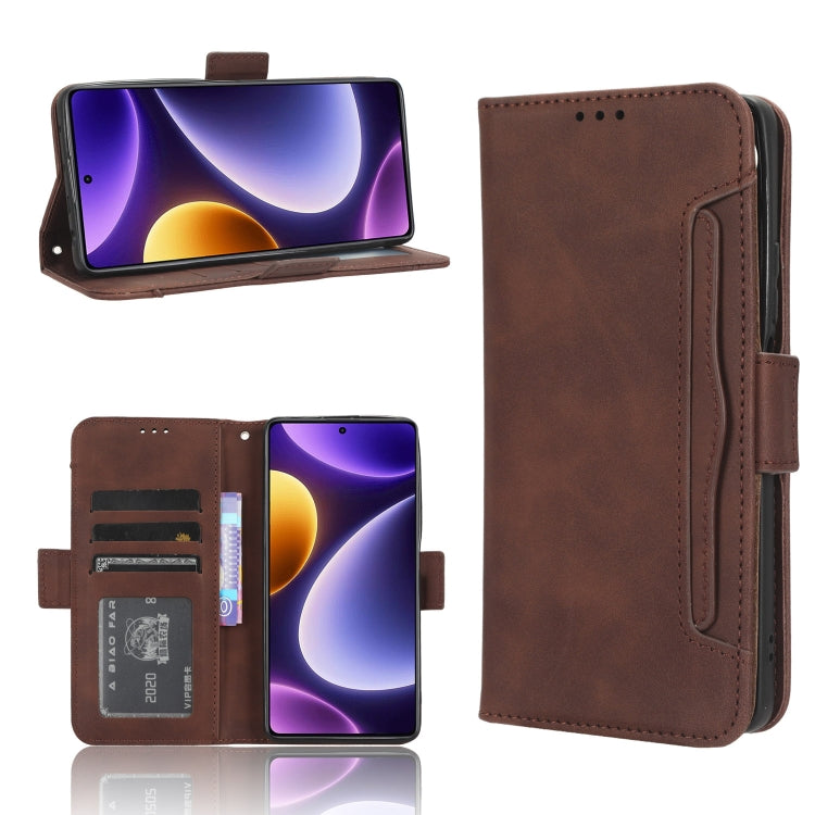 Skin Feel Calf Texture Card Slots Leather Phone Case