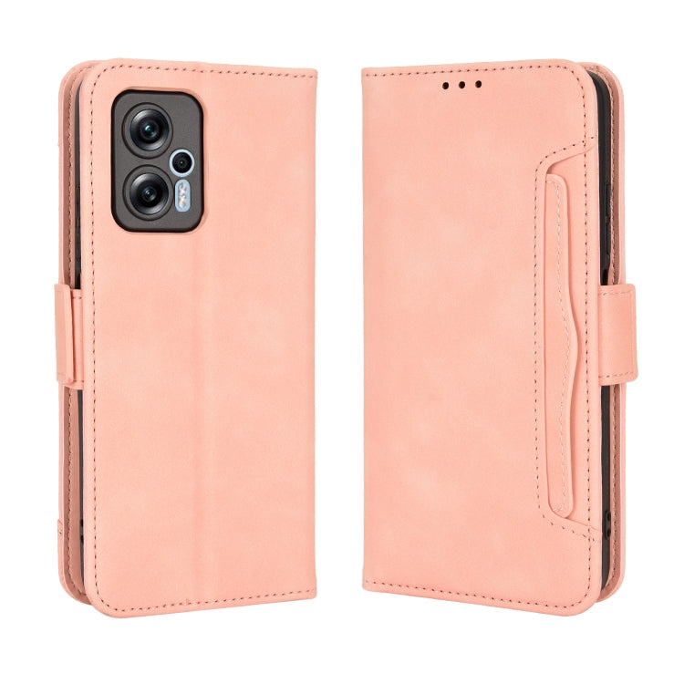 Skin Feel Calf Texture Card Slots Leather Phone Case