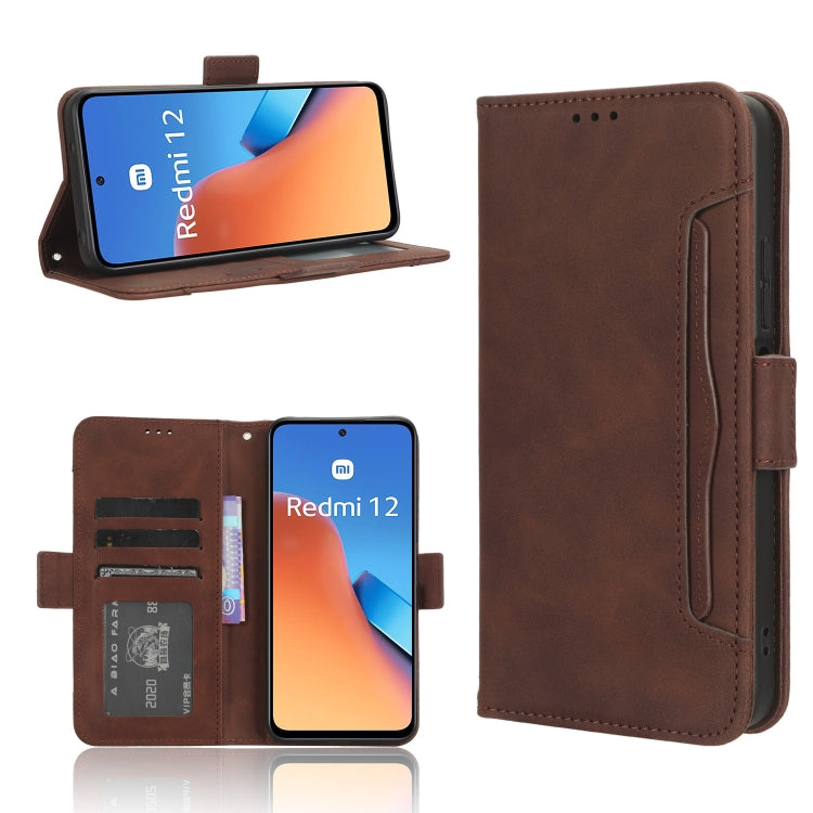 Skin Feel Calf Texture Card Slots Leather Phone Case