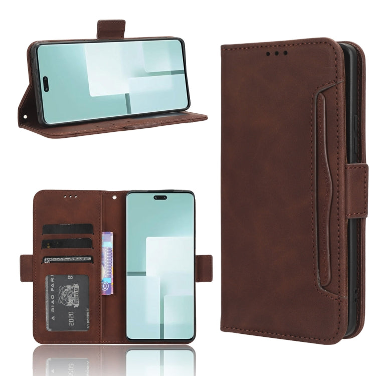 Skin Feel Calf Texture Card Slots Leather Phone Case