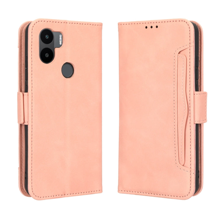 Skin Feel Calf Texture Card Slots Leather Phone Case