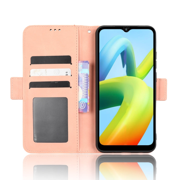 Skin Feel Calf Texture Card Slots Leather Phone Case