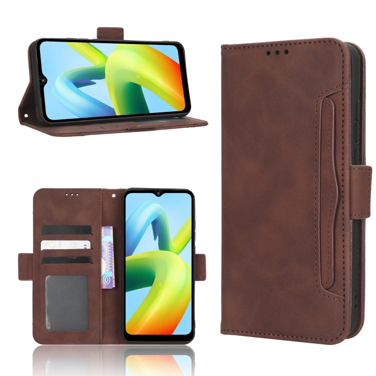 Skin Feel Calf Texture Card Slots Leather Phone Case