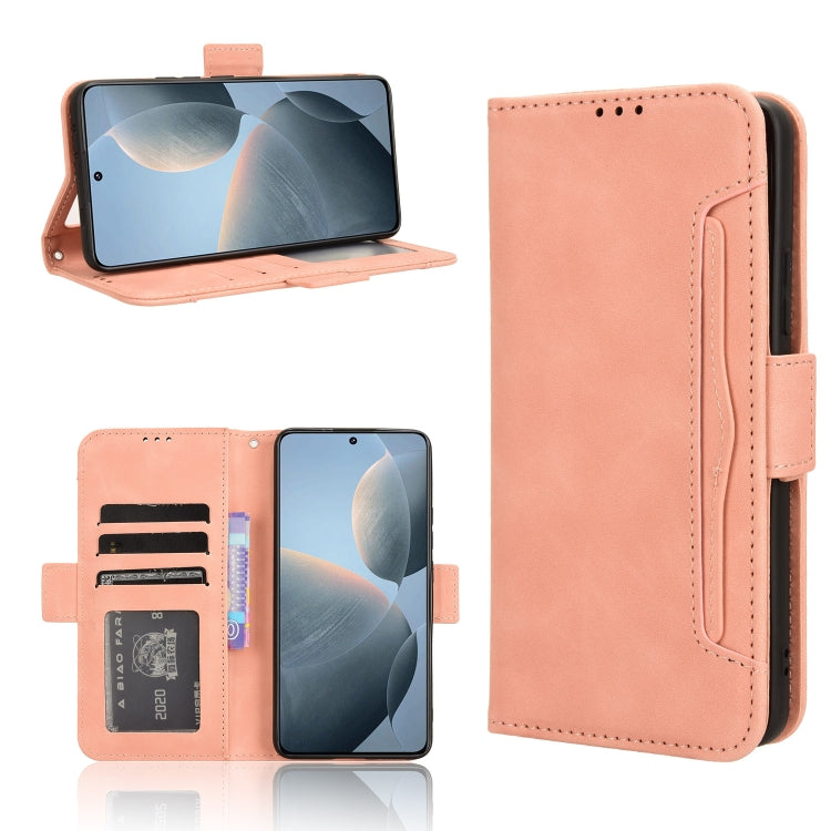 Skin Feel Calf Texture Card Slots Leather Phone Case