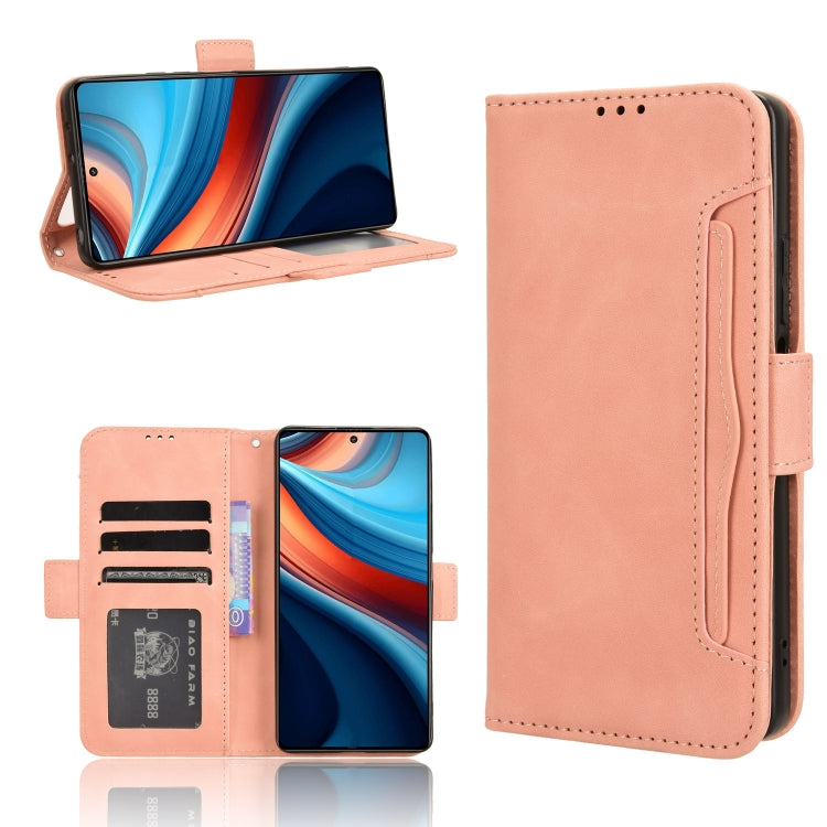 Skin Feel Calf Texture Card Slots Leather Phone Case