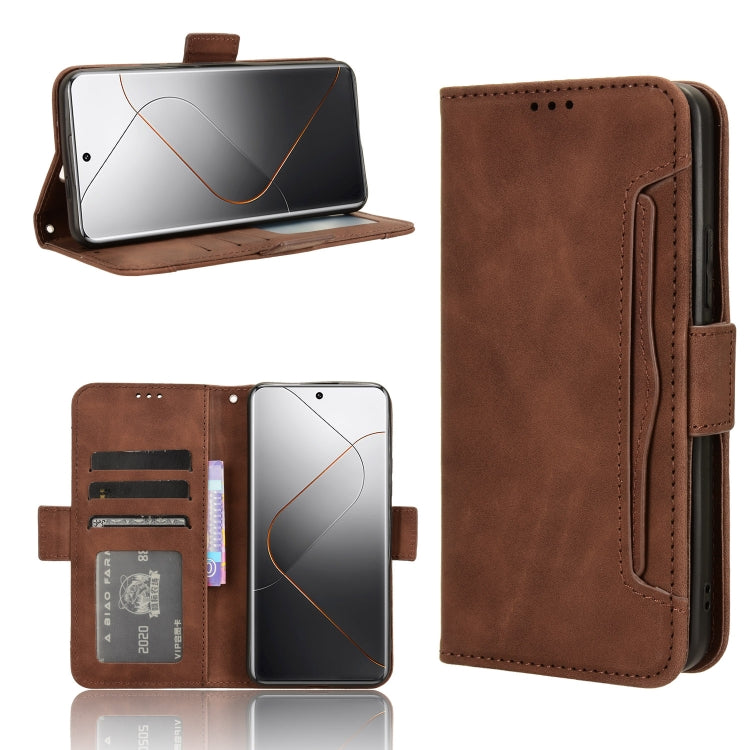 Skin Feel Calf Texture Card Slots Leather Phone Case
