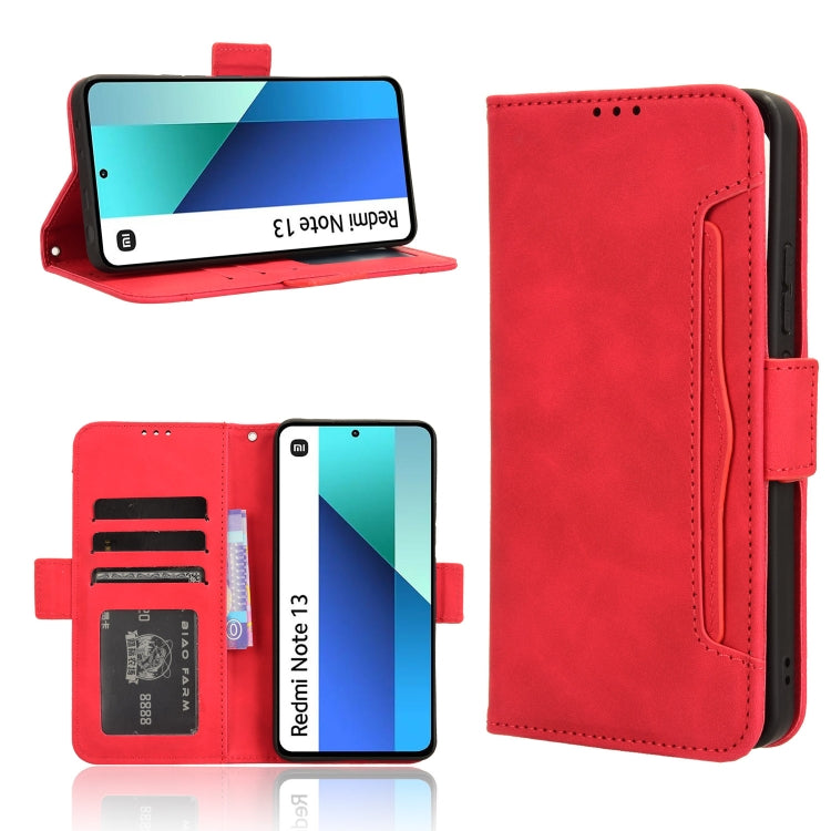 Skin Feel Calf Texture Card Slots Leather Phone Case