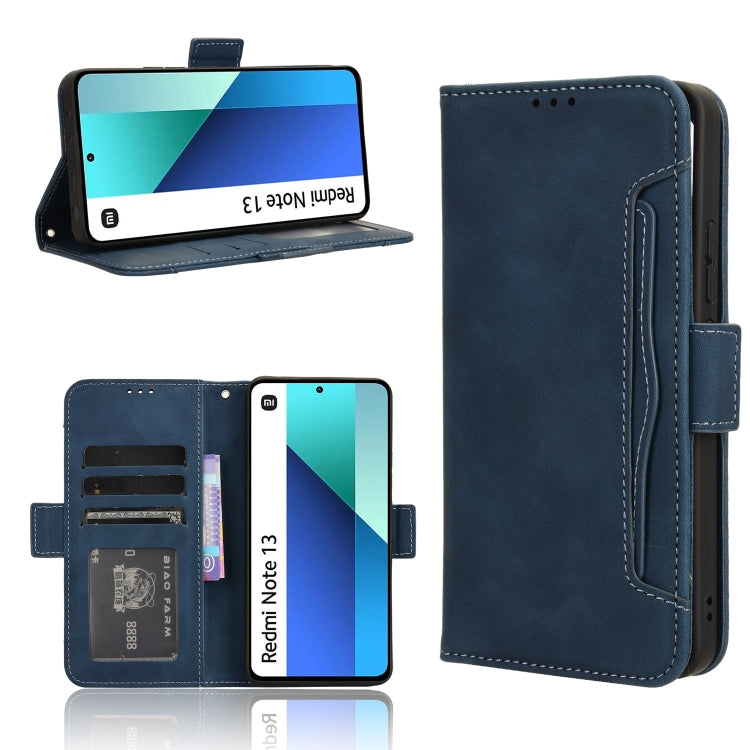 Skin Feel Calf Texture Card Slots Leather Phone Case