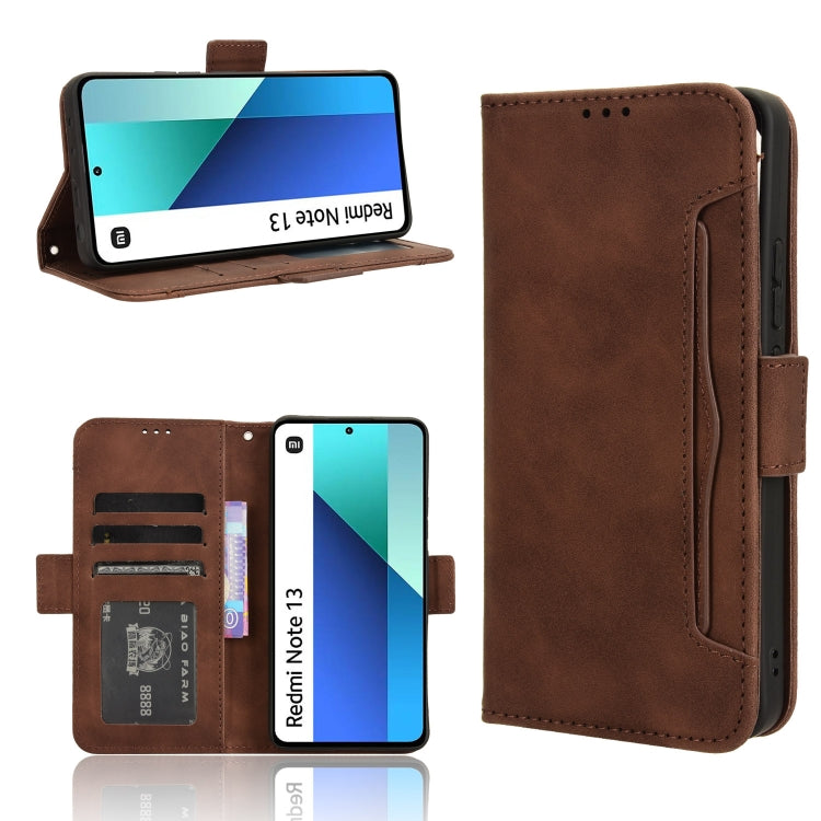 Skin Feel Calf Texture Card Slots Leather Phone Case