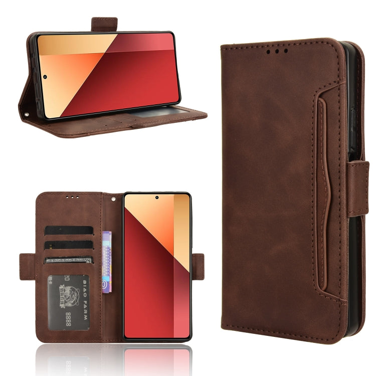 Skin Feel Calf Texture Card Slots Leather Phone Case