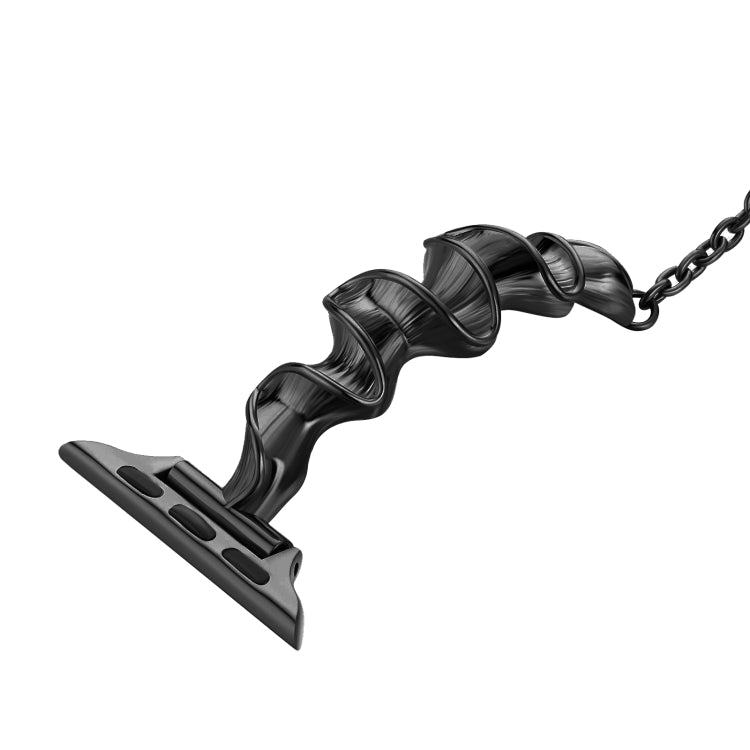 Ribbon Wave Metal Watch Band, For Apple Watch 2 42mm, For Apple Watch 2 38mm, For Apple Watch 42mm, For Apple Watch 38mm