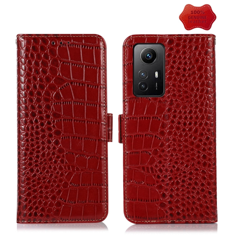 Crocodile Top Layer Cowhide Leather Phone Case, Series 2