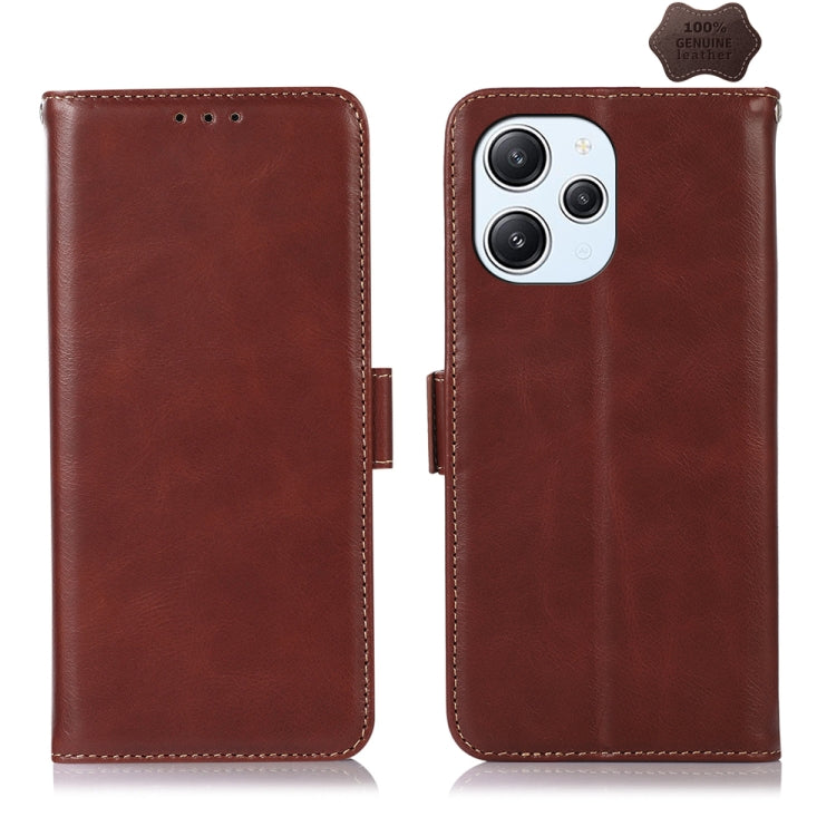 Crazy Horse Top Layer Cowhide Leather Phone Case