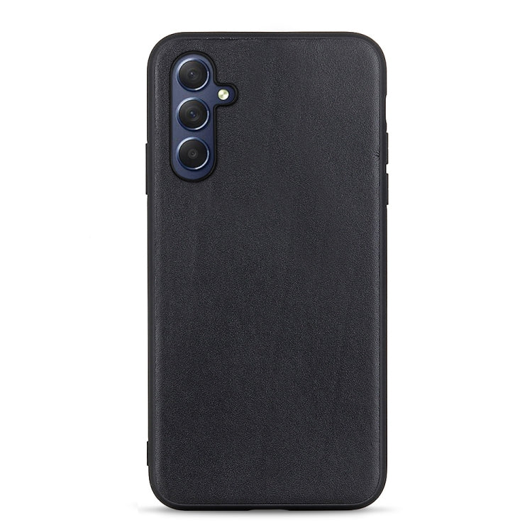 Lambskin Texture Genuine Leather Phone Case, For Samsung Galaxy M54 5G