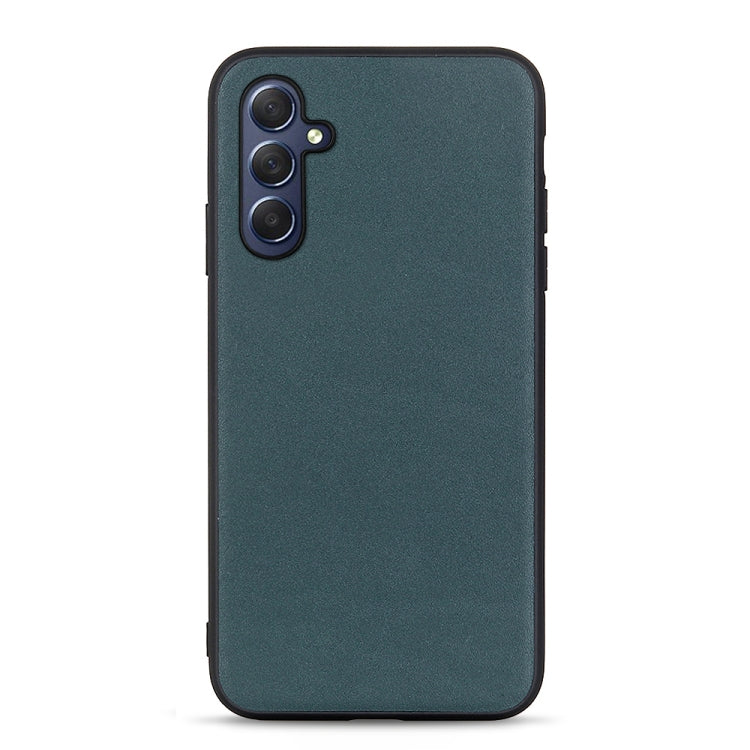 Lambskin Texture Genuine Leather Phone Case, For Samsung Galaxy M54 5G