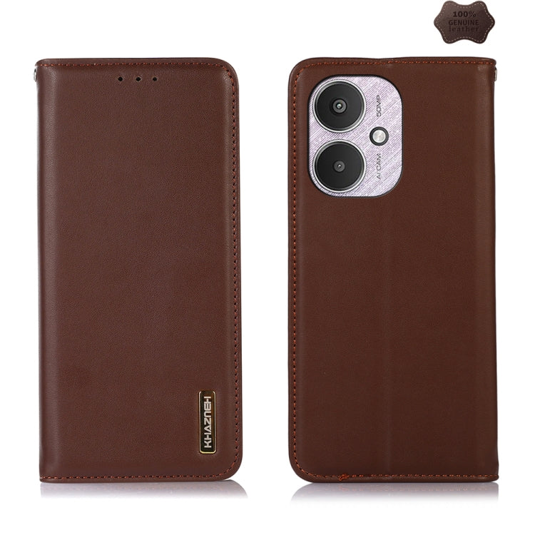 KHAZNEH Nappa Top Layer Cowhide Leather Phone Case