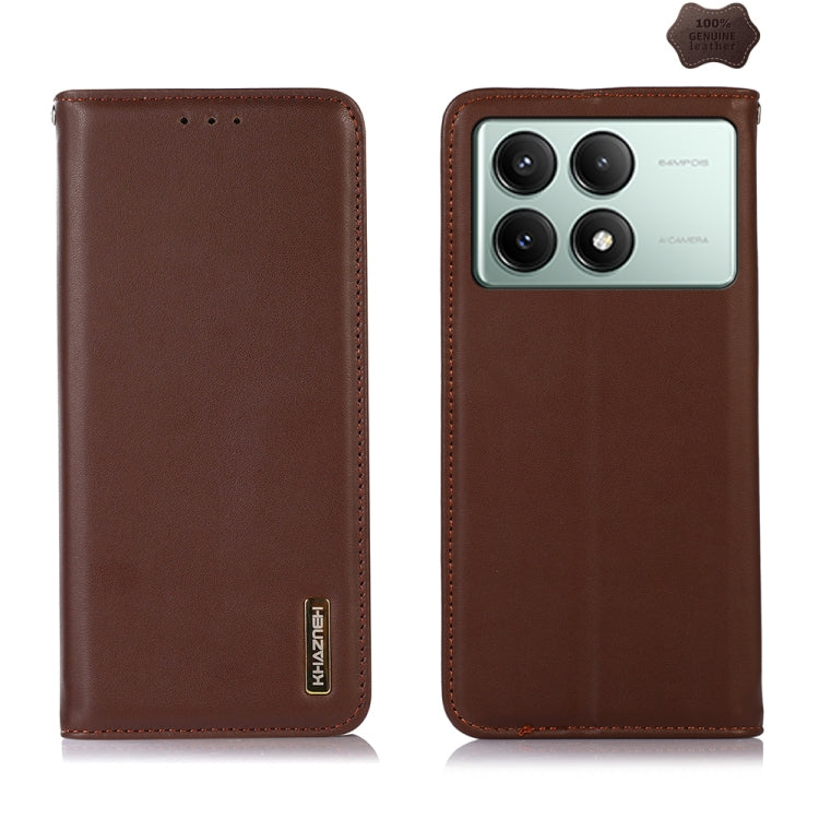 KHAZNEH Nappa Top Layer Cowhide Leather Phone Case
