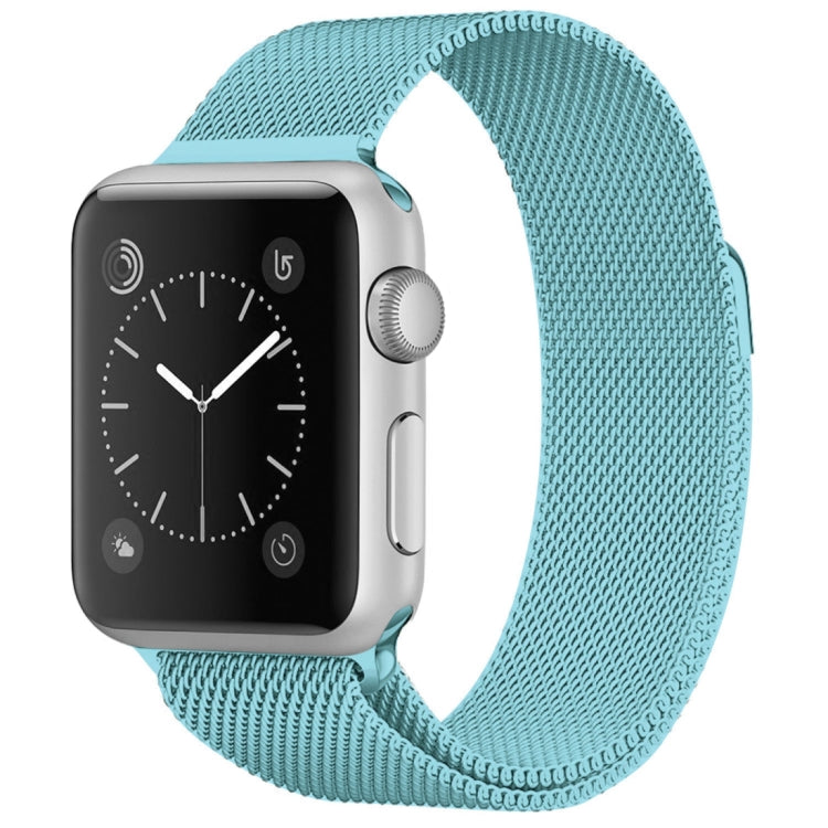 For Apple Watch Series Milanese Loop Magnetic Stainless Steel Watchband, 5 & 4 40mm / 3 & 2 & 1 38mm, 5 & 4 44mm / 3 & 2 & 1 42mm
