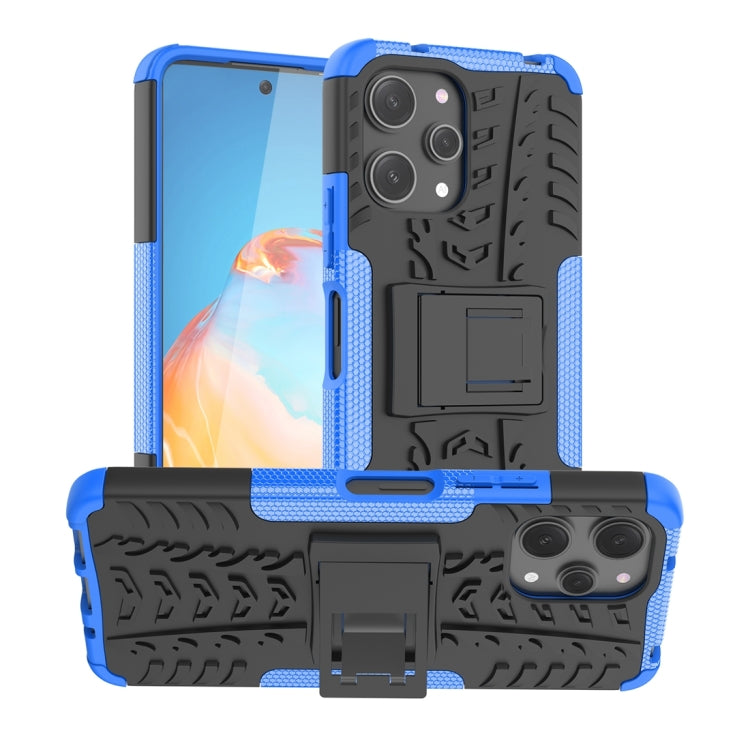 Coque TPU + PC effet pneu avec support pour Xiaomi Redmi Note 13 Pro 5G Global, Xiaomi Redmi 12 4G, Xiaomi Redmi Note 12S / 11S / 11, Xiaomi Redmi Note 12 4G Global