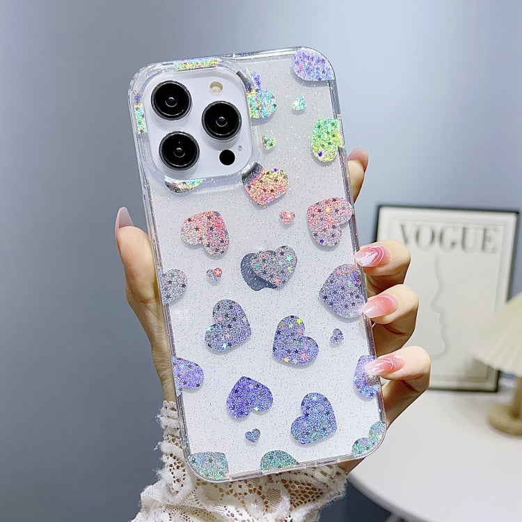 Little Star Series Glitter Powder TPU Phone Case, For iPhone 12 Pro Max, For iPhone 11