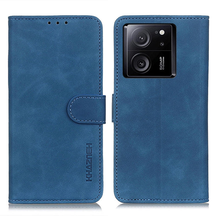 KHAZNEH Retro Texture Flip Leather Phone Case