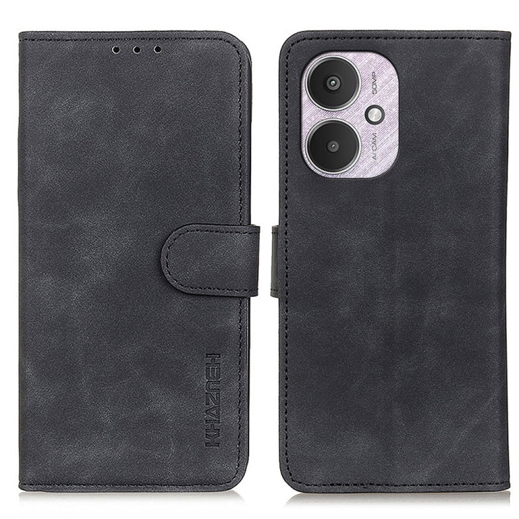 KHAZNEH Retro Texture Flip Leather Phone Case