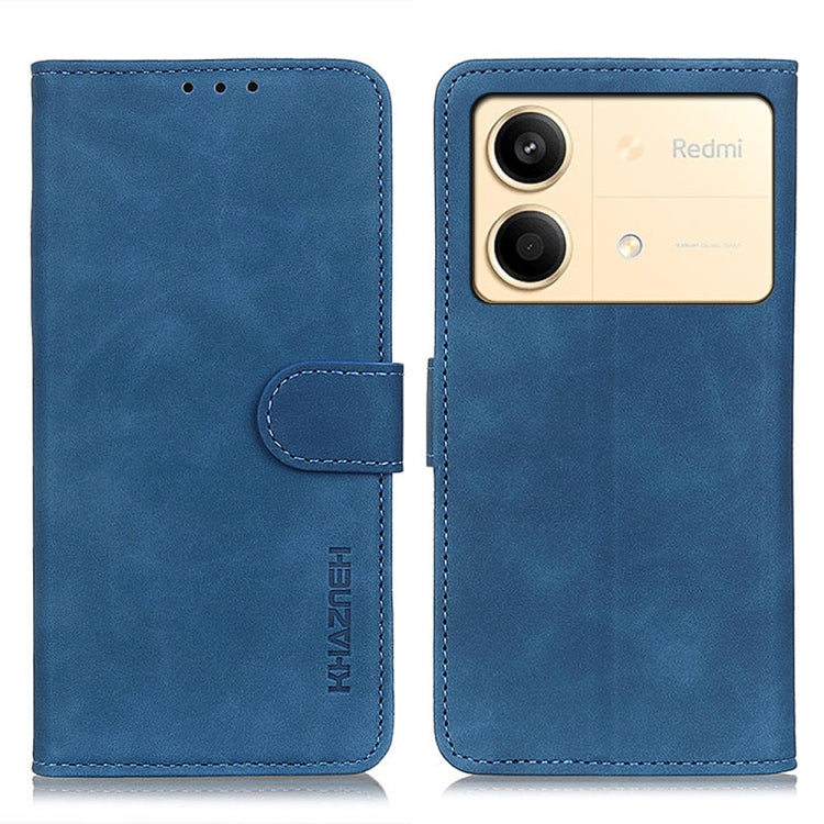 KHAZNEH Retro Texture Flip Leather Phone Case