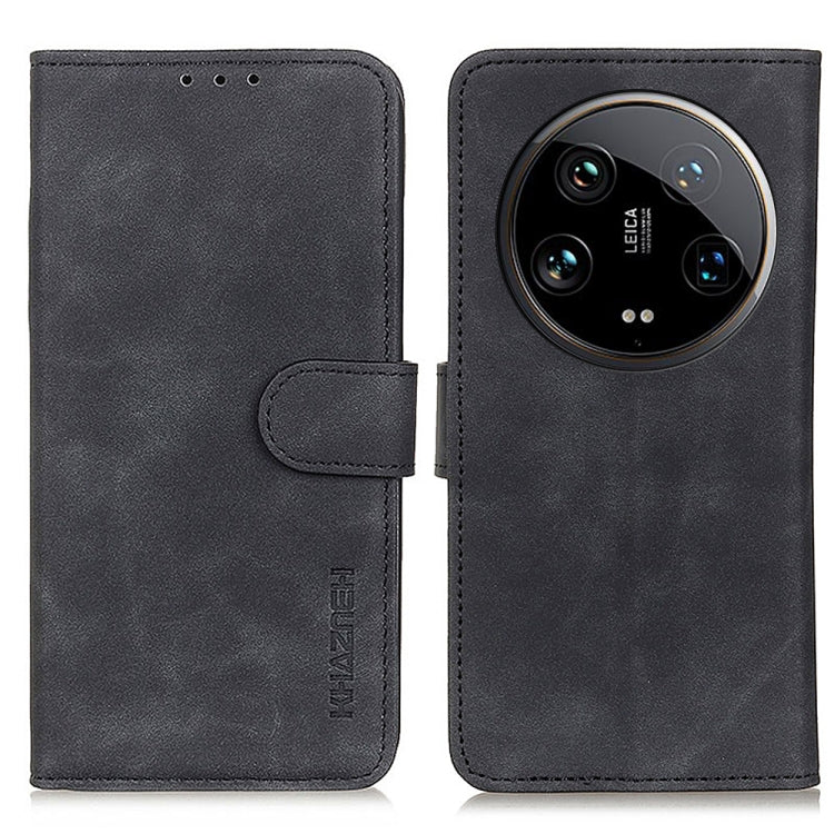 KHAZNEH Retro Texture Flip Leather Phone Case