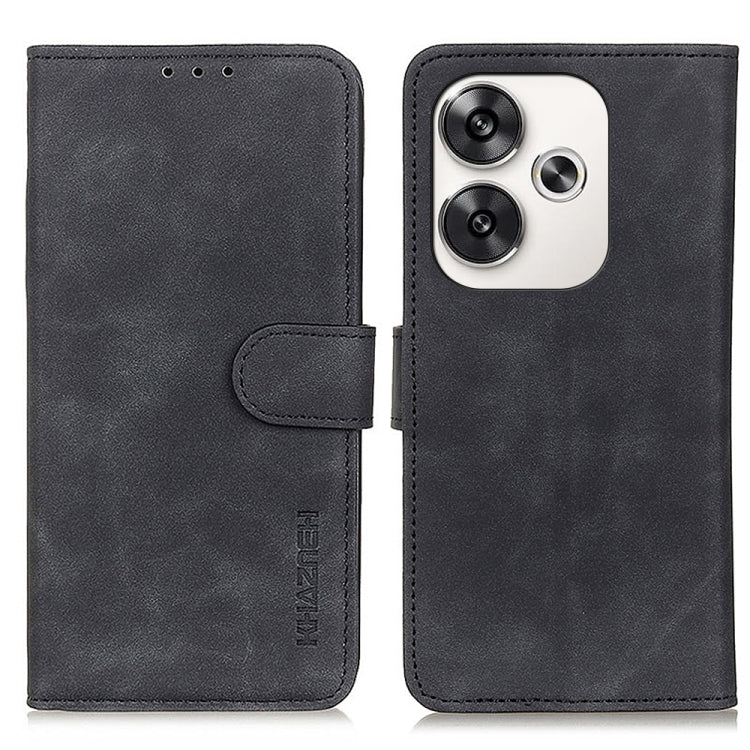 KHAZNEH Retro Texture Flip Leather Phone Case