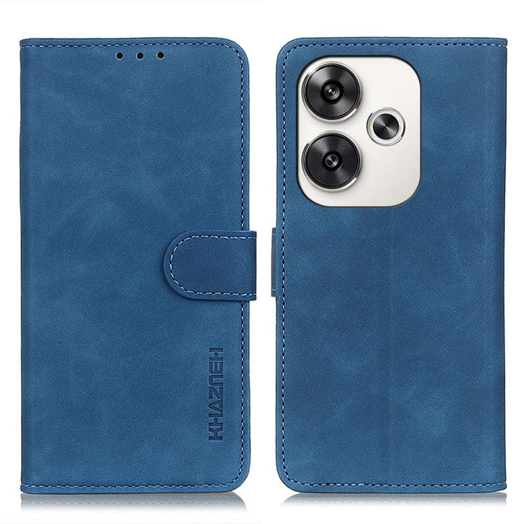 KHAZNEH Retro Texture Flip Leather Phone Case