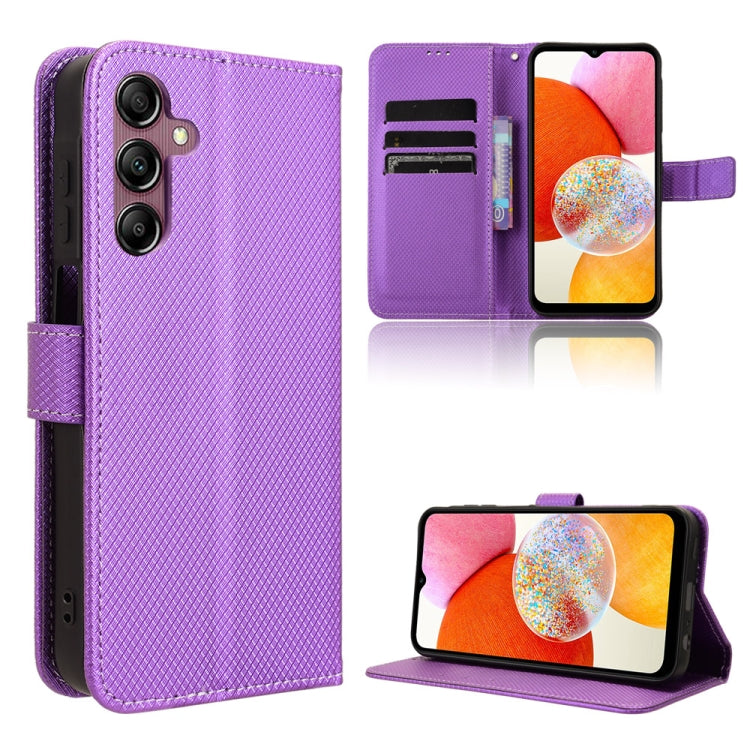 Diamond Texture Leather Phone Case