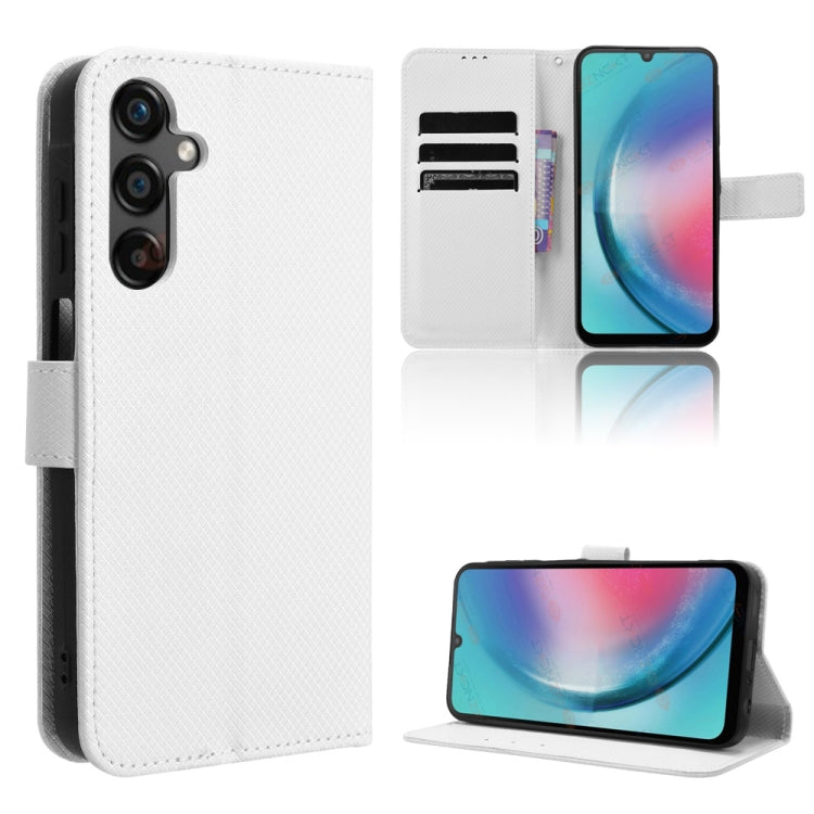 Diamond Texture Leather Phone Case