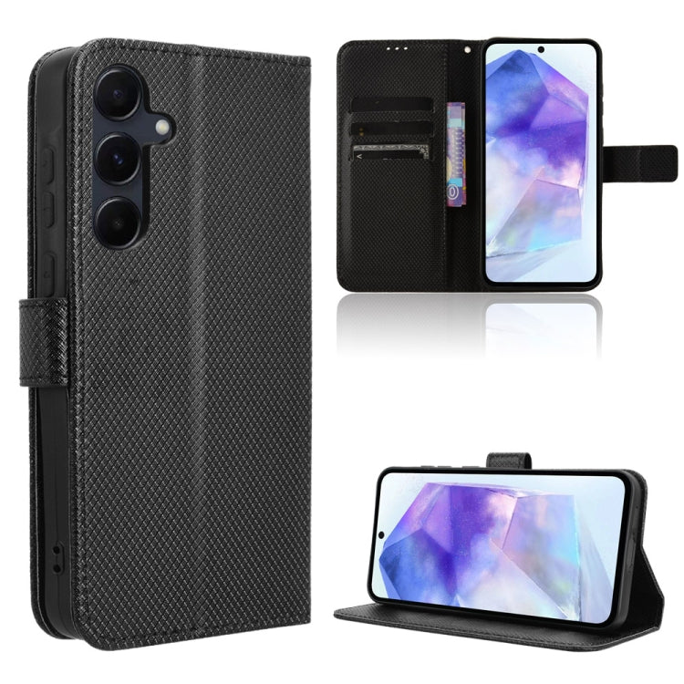 Diamond Texture Leather Phone Case