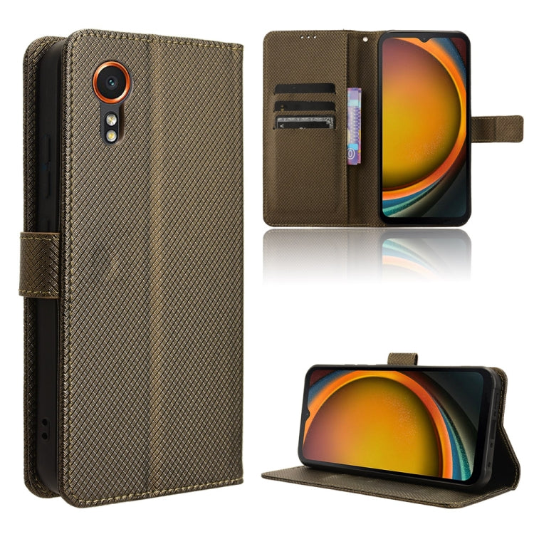 Diamond Texture Leather Phone Case