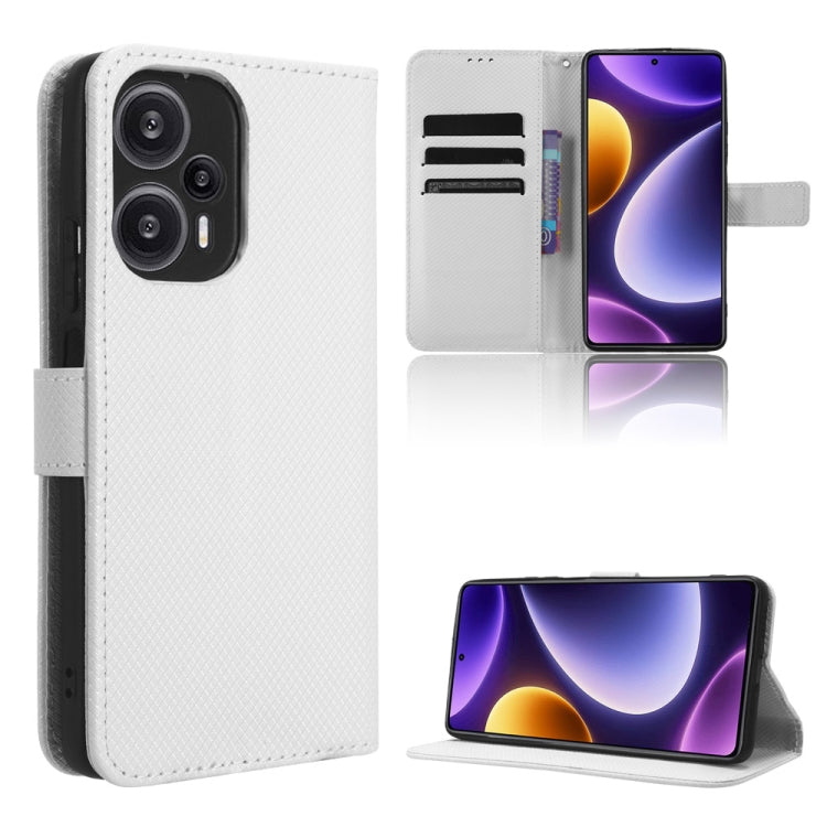 Diamond Texture Leather Phone Case