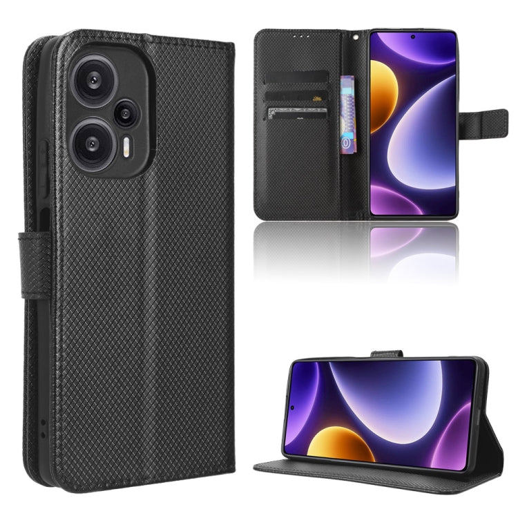 Diamond Texture Leather Phone Case