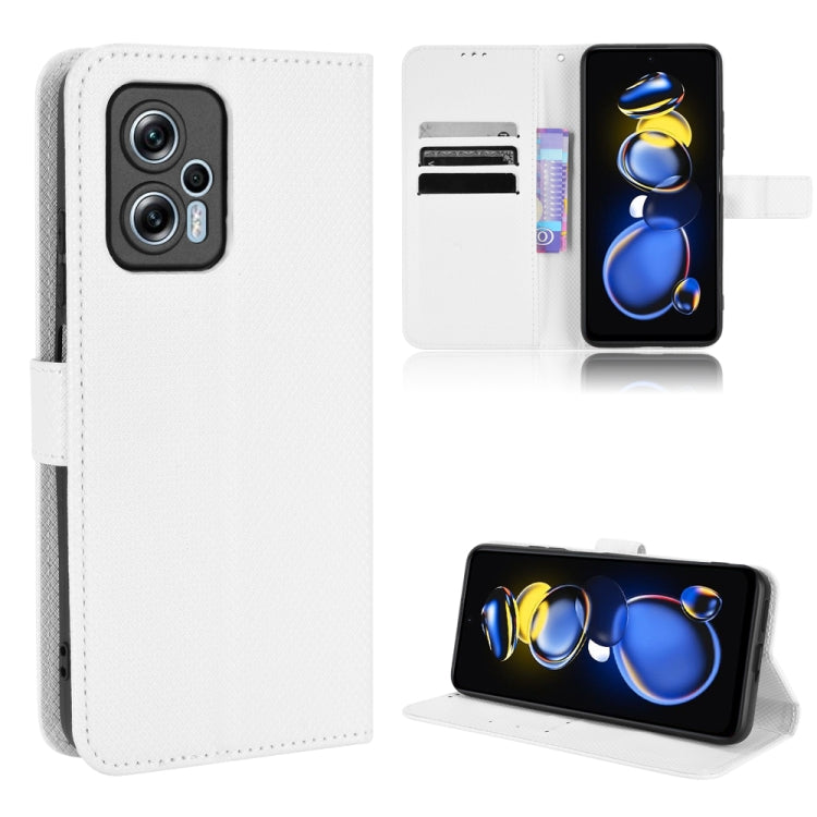 Diamond Texture Leather Phone Case