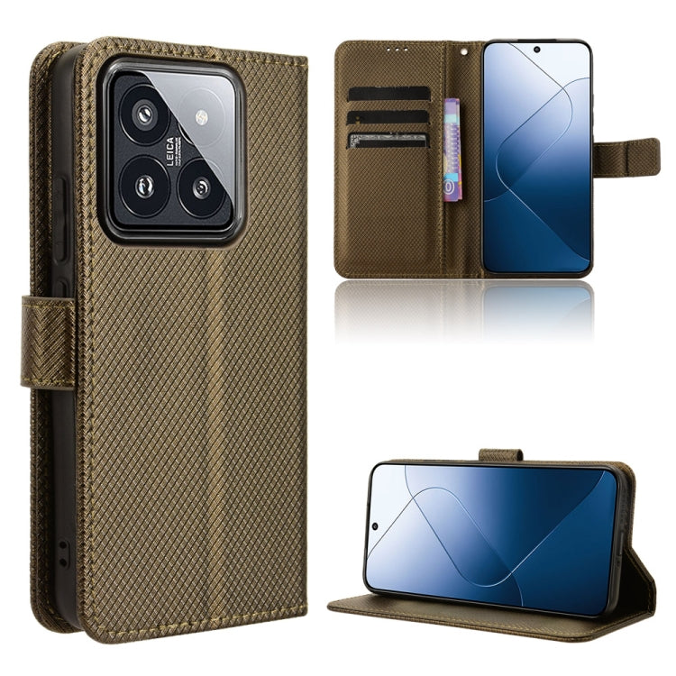 Diamond Texture Leather Phone Case