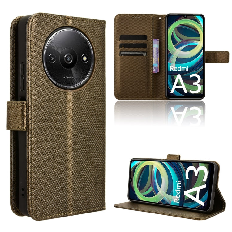 Diamond Texture Leather Phone Case