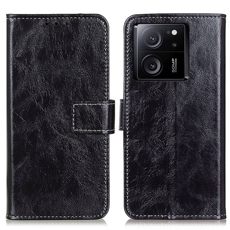 Retro Crazy Horse Texture Leather Phone Case