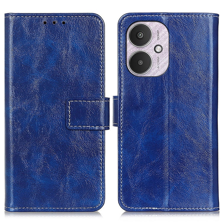 Retro Crazy Horse Texture Leather Phone Case